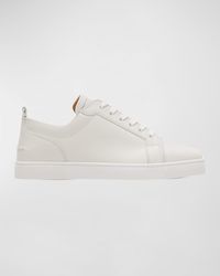 Christian Louboutin - Louis Junior Leather Low-Top Sneakers - Lyst