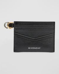 Givenchy - Voyou Card Holder In Tumbled Leather - Lyst