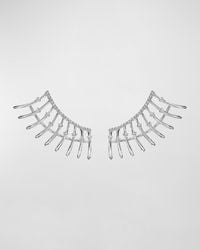 Hueb - 18K Luminus Wing Earrings With Vs-Gh Diamonds - Lyst