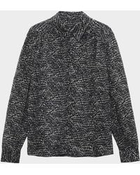 Rag & Bone - Emmy Long-Sleeve Blouse - Lyst