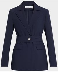 Veronica Beard - Howard Belted Jacket - Lyst