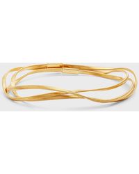 Marco Bicego - Marrakech 18k Three-strand Coiled Bangle - Lyst