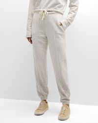 ATM - French Terry Speckled Drawstring Sweatpants - Lyst