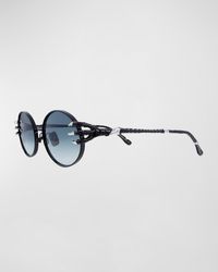Anna Karin Karlsson - Claw Aventure Titanium Oval Sunglasses - Lyst