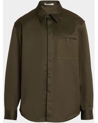Helmut Lang - Apos;S Cotton Shirt Jacket - Lyst