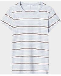 Rag & Bone - The Slub Stripe Tee - Lyst