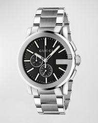 Gucci - G-chrono Stainless Steel Watch - Lyst