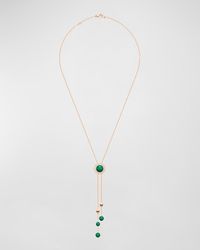 Piaget - Possesion 18k Rose Gold Malachite Pendant Necklace - Lyst