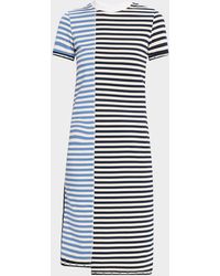 3.1 Phillip Lim - Short-Sleeve Patchwork T-Shirt Dress - Lyst