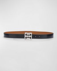 Givenchy - 4G Baroque Reversible Smooth Leather Belt - Lyst