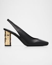 Givenchy - Tape 65 Leather Slingback Pumps - Lyst