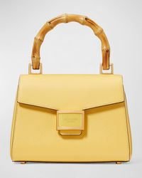 Kate Spade - Katy Small Leather Top-Handle Bag - Lyst