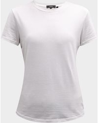 Theory - Tiny Tee - Lyst