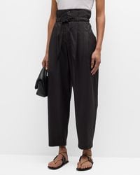 Vanessa Bruno - Casimir Pleated Cropped Trousers - Lyst