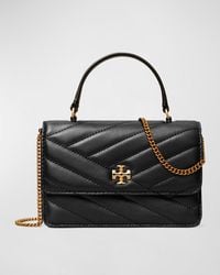 Tory Burch - Kira Mini Quilted Top-Handle Bag - Lyst