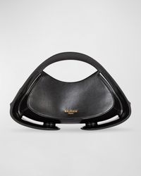 Balmain - Jolie Madame Medium Top-handle Bag In Smooth Polyurethane - Lyst