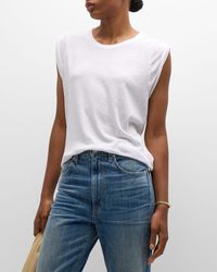 Citizens of Humanity - Kelsey Rolled Sleeve Tee - Lyst