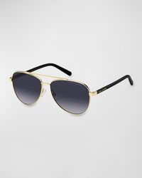 Marc Jacobs - Marc 760S Metal & Plastic Aviator Sunglasses - Lyst