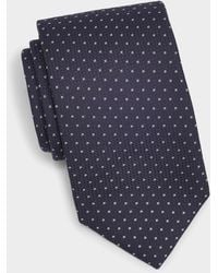 Canali - Apos;S Light Square Silk Tie - Lyst