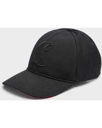 Christian Louboutin - Mooncrest Embroidered Baseball Hat - Lyst