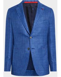 Isaia - Apos;S Textured Wool-Blend Blazer - Lyst
