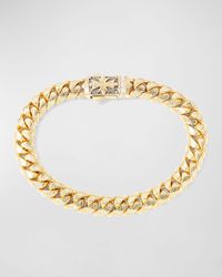 Konstantino - 18k Gold Filigree Chain Bracelet W/ Diamonds - Lyst