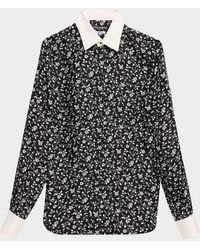Dolce & Gabbana - Floral-Print Dress Shirt - Lyst