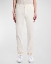 Theory - Zaine Straight-Leg Canvas-Stretch Carpenter Pants - Lyst