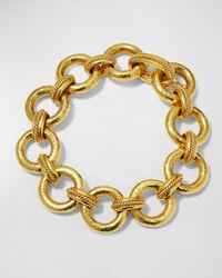 Elizabeth Locke - Ravenna Link Bracelet With Hidden Clasp - Lyst
