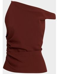 A.L.C. - Leia Draped Asymmetric Top - Lyst