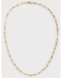 Roberto Coin - 17" Paper Clip Chain Necklace - Lyst