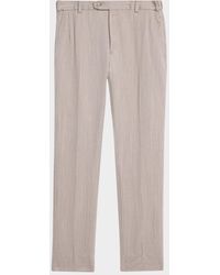 Brioni - Apos;S Journey Flat-Front Trousers - Lyst