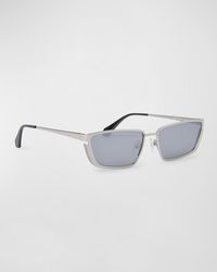 Off-White c/o Virgil Abloh - Richfield Metal Rectangle Sunglasses - Lyst