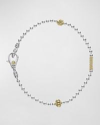 Lagos - Caviar Icon 1-Row Ball-Chain Bracelet - Lyst