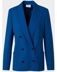 Akris Punto - Double-Breasted Cool Wool Jacket - Lyst