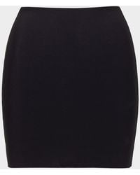 Commando - Classic Microfiber Mini Half Slip W/ Shorts - Lyst