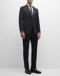 Canali - Super 130S Wool Micro-Check Suit - Lyst