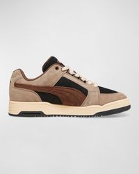 PUMA - Slipstream Lo Texture Suede Low-top Sneakers - Lyst