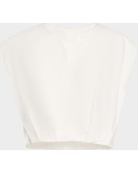 Jonathan Simkhai - Wrenli Pleated Top - Lyst