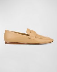 Vince - Davis Leather Easy Loafers - Lyst