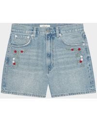 Rails - Rancho High-Rise Denim Shorts - Lyst