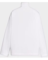 Alaïa - Cotton Poplin Reverse Jacket - Lyst