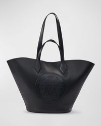 Veronica Beard - The Crest Large Leather Tote Bag - Lyst