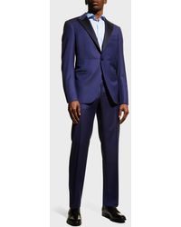 Canali - Peak Lapel Two-Piece Tuxedo Suit - Lyst