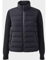 Mackage - Oceane-City Light Down Mixed-Media Jacket - Lyst