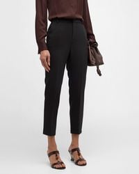 L'Agence - Ludivine Tapered Ankle Trousers - Lyst