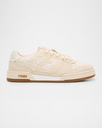 Fendi - Apos;S Match Ff Jacquard Low-Top Sneakers - Lyst