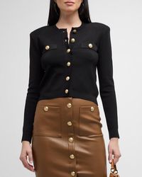 L'Agence - Toulouse Cardigan - Lyst