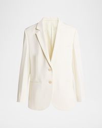 Victoria Beckham - Classic Tailored Wool-Blend Jacket - Lyst