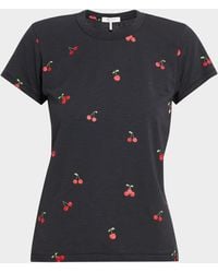 Rag & Bone - All-Over Cherry Graphic Tee - Lyst